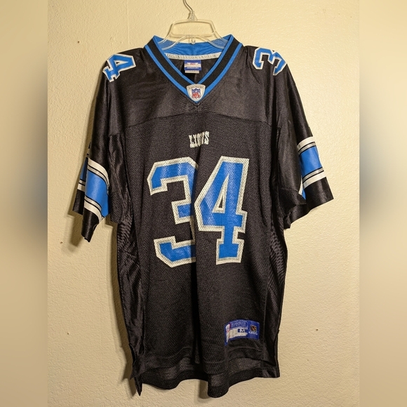 Rebook NFL Team Jersey with Blue Accents Size Medium Pre-owned - Picture 2 of 7
